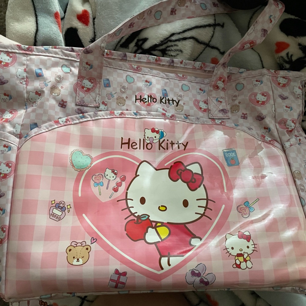 Hello kitty diaper bag